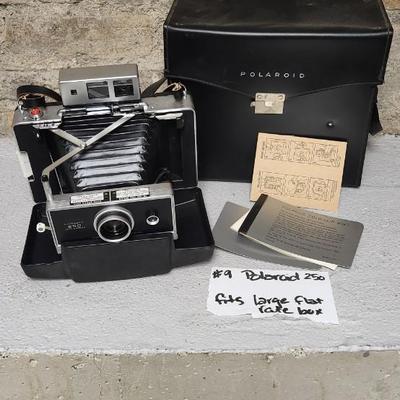 Sale Photo Thumbnail #96: Polaroid 250 in case. Fits large flat rate box