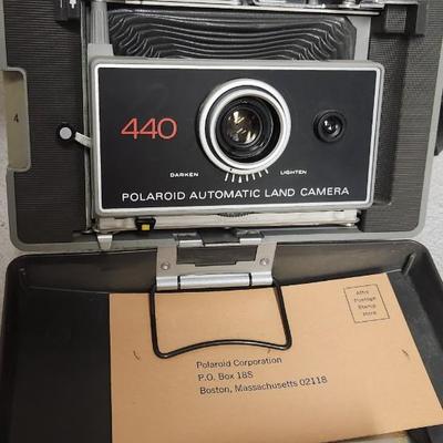 Sale Photo Thumbnail #116: Polaroid 440. Fits medium flat rate box