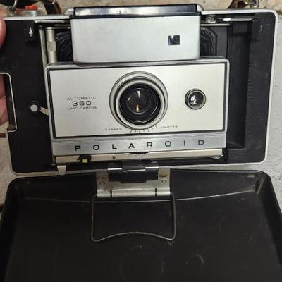 Sale Photo Thumbnail #125: Polaroid 350. Fits medium flat rate box
