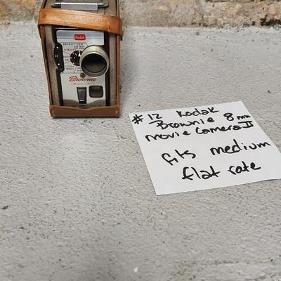 Sale Photo Thumbnail #128: Kodak Brownie 35 mm movie Camera II. Fits medium flat rate box