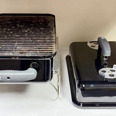 Sale Photo Thumbnail #401: This compact and lightweight grill is designed for easy transport and is suitable for camping, tailgating, and small outdoor spaces. Used, but in very clean, near-new condition.