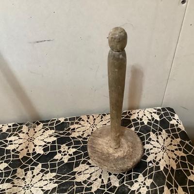 Sale Photo Thumbnail #148: You get Salesmen Sample Hokey, wood puzzle box and wood plunger