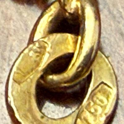 18 Karat Gold Cornicello Italian Horn Pendant Necklace