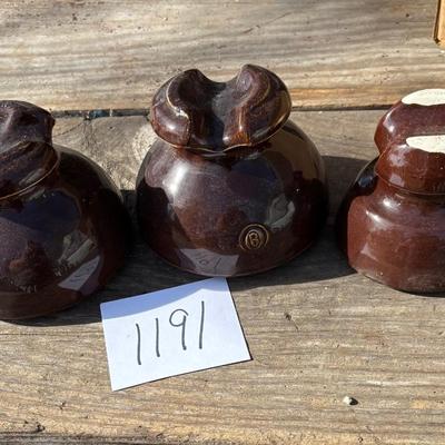 Ohio Brass Co. Brown Insulators and More