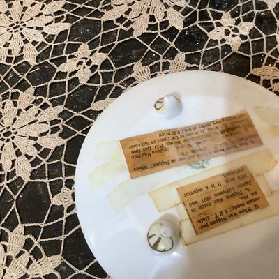 Sale Photo Thumbnail #338: You get a very nice footed Nippon round tray, flowered bowl, and two nice mugs.  One is Japan the other is Kent Pottery.