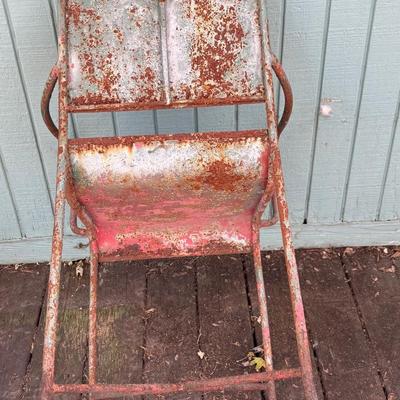 Vintage Metal Chair
