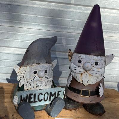 Metal Garden Gnomes