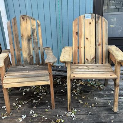 Patio Chairs (Need Work)