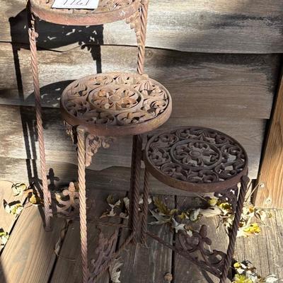 Vintage Metal Plant Stand
