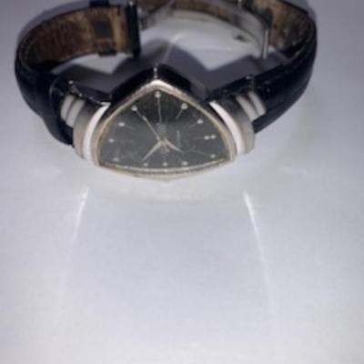 Rare Hamilton Ventura 6251A Black Silver Watch