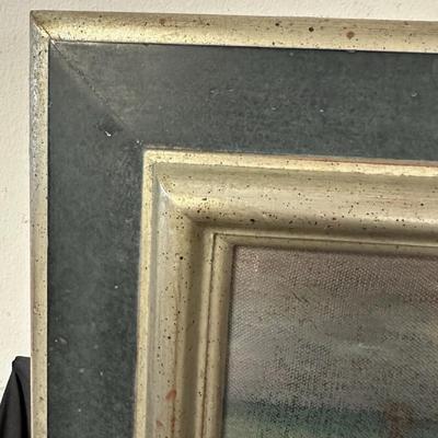 Sale Photo Thumbnail #220: Description: Vintage Unsigned Original Art Fisherman Boat Water Framed Oil Painting

Condition Notes: In great condition with a couple of minor marks on the frame and one mark on the painting as shown in photo. Please see all photos.

Measurements: See ph