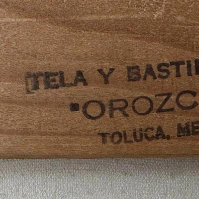 Sale Photo Thumbnail #225: Vintage Mexican Artist Juan Ramirez Signed Street Scene Painting 1973

Approximate Size: 16" x 1" x 12"