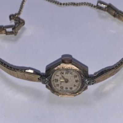 Woman's Elgin 2 Dimond Watch