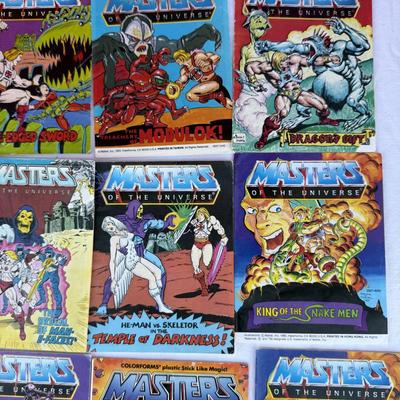 Master of the Universe Cartoon Books
