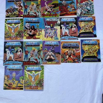 Master of the Universe Cartoon Books