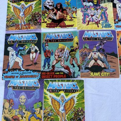 Master of the Universe Cartoon Books
