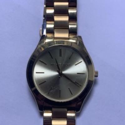 Michael Kors Gold-Tone Designer Watch