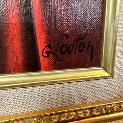 Sale Photo Thumbnail #276: Description:  Georges Coulon (French 1914-1990) Small Framed Still Life Oil On Canvas Painting

Condition Notes: In great condition. Please see all photos.

Measurements: Approximately 14.5" x 2" x 12".