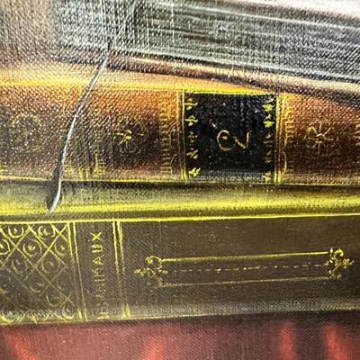 Sale Photo Thumbnail #274: Description:  Georges Coulon (French 1914-1990) Small Framed Still Life Oil On Canvas Painting

Condition Notes: In great condition. Please see all photos.

Measurements: Approximately 14.5" x 2" x 12".