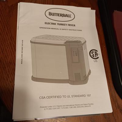 NEW BUTTERBALL ELECTRIC TURKEY FRYER PROFESSIONAL SERIES