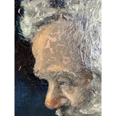Sale Photo Thumbnail #333: Early 20th Century Old Man White Beard Profile Portrait Oil Painting in Frame.

Approximately 18ʺW × 1.25ʺD × 23ʺH