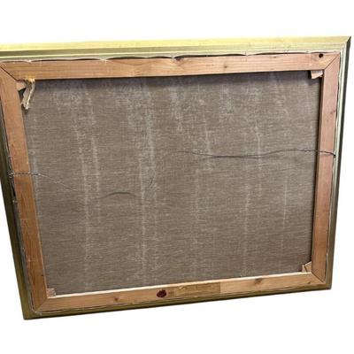 Sale Photo Thumbnail #337: Original Oil Painting Fruit Table Still Life Signed by Danish Artist Theodorus Van Oorschot.
Approximate Size: 39" x 32"