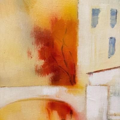 Sale Photo Thumbnail #360: Large Jarvis (Antwerp Belgium) Signed Cityscape Oil Painting

Approximate Size: 49" x 49"