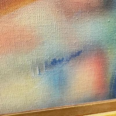 Sale Photo Thumbnail #355: Large Jarvis (Antwerp Belgium) Signed Cityscape Oil Painting

Approximate Size: 49" x 49"