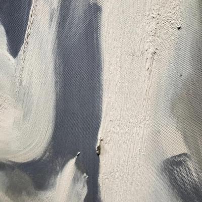 Sale Photo Thumbnail #378: Pham Duc Phong Signed Vietnamese Original Oil Painting Woman Portrait Dated '02. Comes with signed book with note.

31" x 39.5"