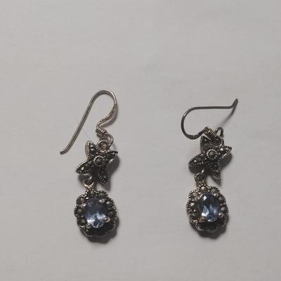 925 Silver Earrings Vintage