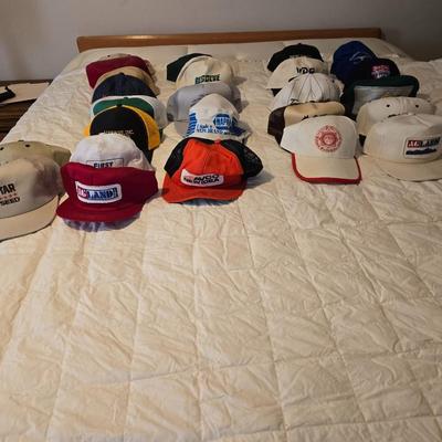 Fifty Baseball / Trucker style hats caps - agriculture Advertisement Farming Local companies and more