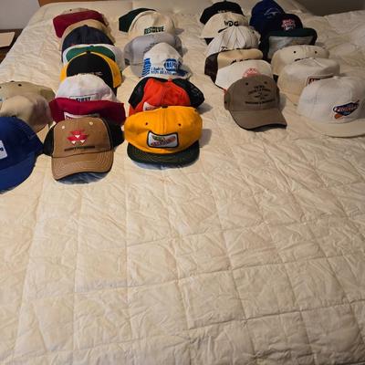 Fifty Baseball / Trucker style hats caps - agriculture Advertisement Farming Local companies and more