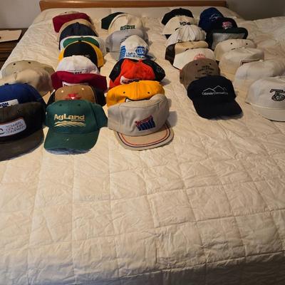 Fifty Baseball / Trucker style hats caps - agriculture Advertisement Farming Local companies and more