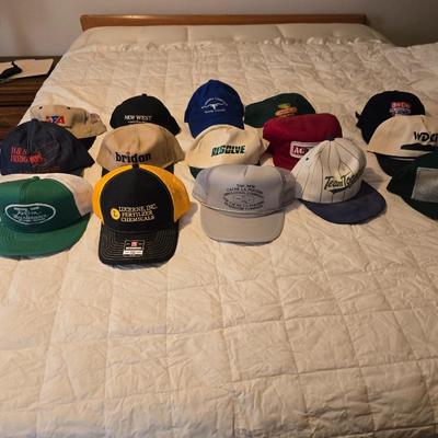 Fifty Baseball / Trucker style hats caps - agriculture Advertisement Farming Local companies and more