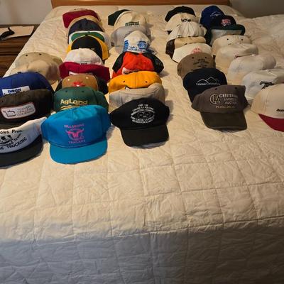 Fifty Baseball / Trucker style hats caps - agriculture Advertisement Farming Local companies and more
