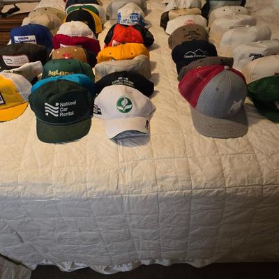 Fifty Baseball / Trucker style hats caps - agriculture Advertisement Farming Local companies and more