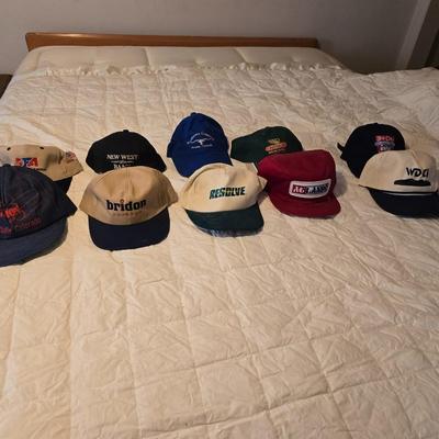 Fifty Baseball / Trucker style hats caps - agriculture Advertisement Farming Local companies and more