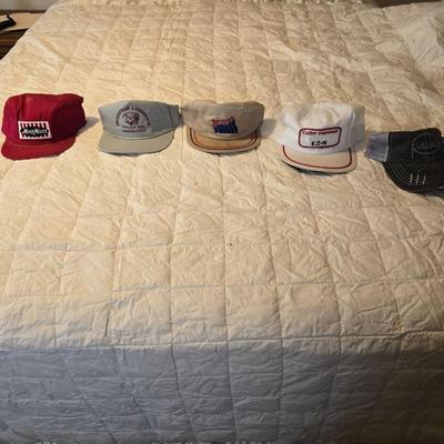 Fifty Baseball / Trucker style hats caps - agriculture Advertisement Farming Local companies and more