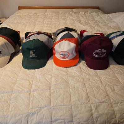 Fifty Baseball / Trucker style hats caps - agriculture Advertisement Farming Local companies and more