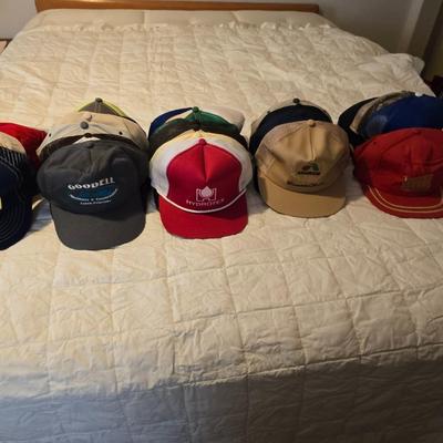 Fifty Baseball / Trucker style hats caps - agriculture Advertisement Farming Local companies and more