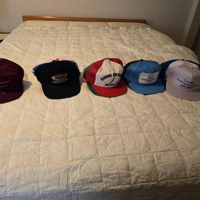 Fifty Baseball / Trucker style hats caps - agriculture Advertisement Farming Local companies and more
