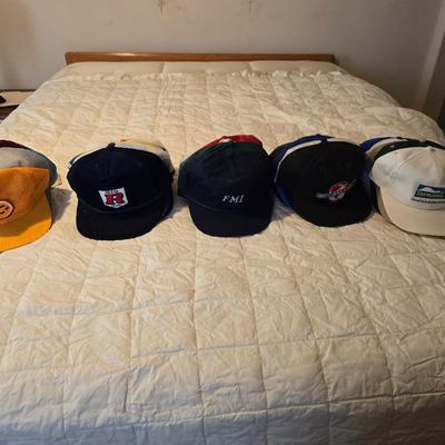 Fifty Baseball / Trucker style hats caps - agriculture Advertisement Farming Local companies and more