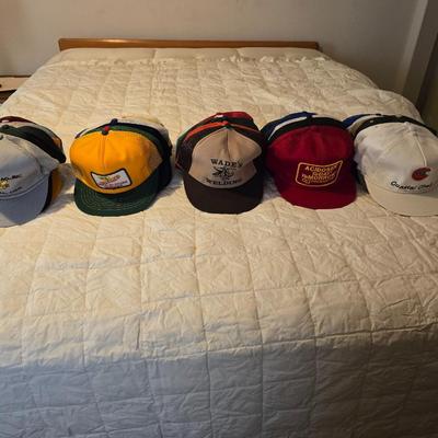 Fifty Baseball / Trucker style hats caps - agriculture Advertisement Farming Local companies and more