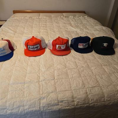 Fifty Baseball / Trucker style hats caps - agriculture Advertisement Farming Local companies and more