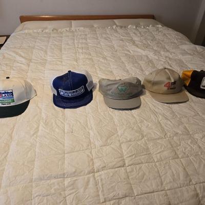 Fifty Baseball / Trucker style hats caps - agriculture Advertisement Farming Local companies and more