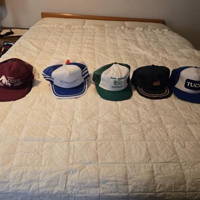 Fifty Baseball / Trucker style hats caps - agriculture Advertisement Farming Local companies and more