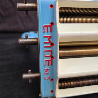 vintage Emide pasta machine - Emide Nr. 5 marked
