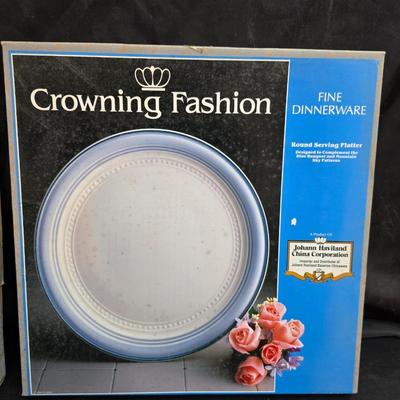Johann Haviland Crowning Fashion Mountain Sky Brand new serving set - Serving platters, Butter dish - creamer - salt & pepper and more