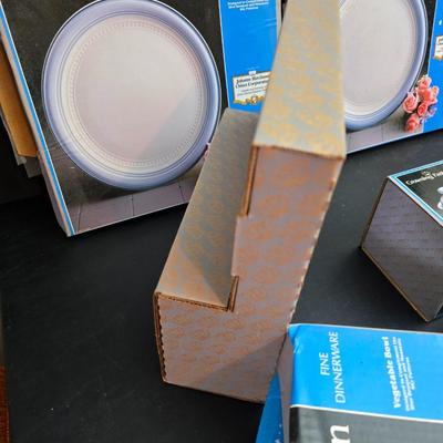 Johann Haviland Crowning Fashion Mountain Sky Brand new serving set - Serving platters, Butter dish - creamer - salt & pepper and more