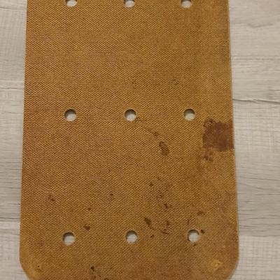 Vintage Redmon woven wood picnic basket with accessories